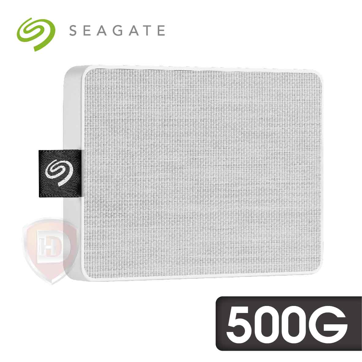 Seagate One Touch 500GB 外接SSD(晨霧白)