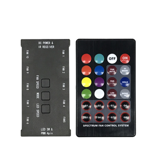 賽德斯 STORM RGB 風暴扇 專用控制器/含遙控器【風暴扇需另購】