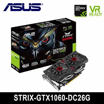 華碩 ASUS STRIX-GTX1060-DC26G