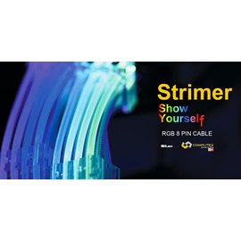 【發光電源線】聯力 Strimer 8Pin RGB 延長線