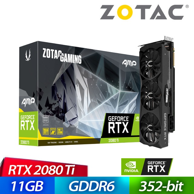 ZOTAC RTX2080Ti AMP 11G(T20810D-10P)