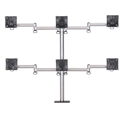 FOGIM TKLA-6036-C1-S(六螢幕)(夾桌)(懸臂式)承載32KG