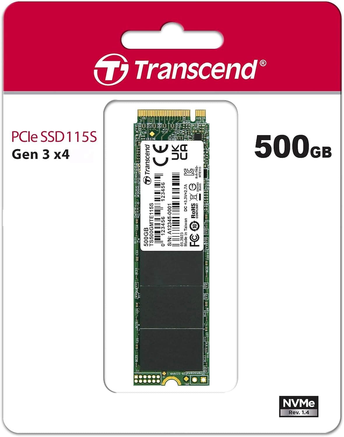 創見 Transcend MTE255S 2TB