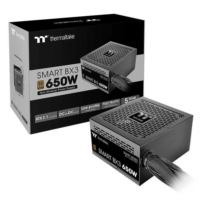 曜越 Smart BX3 650W 銅牌 ATX3.1