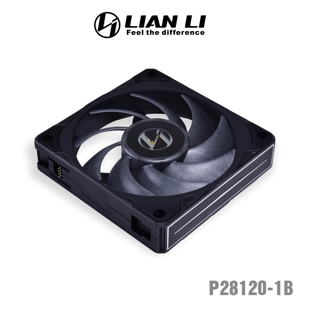 聯力 UNI FAN P28 積木扇(黑) 12cm效能扇/單顆裝