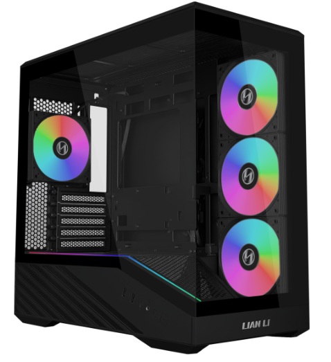 聯力 Vector V100R MINI 顯卡長41.5/U高16.3/全景玻璃