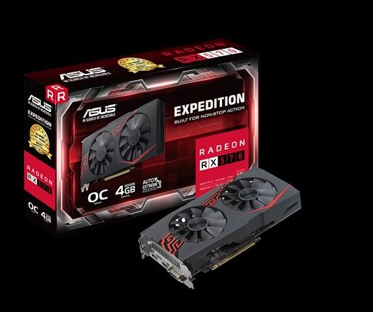 華碩 EX-RX570-O4G