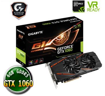 技嘉 GTX 1060 G1 Gaming 6G