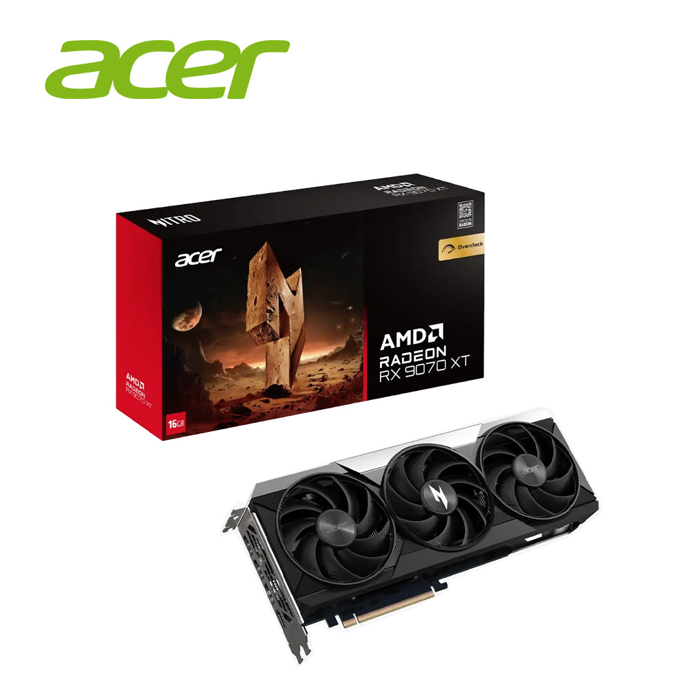ACER 宏碁NITRO RX9070XT 16G OC 顯示卡