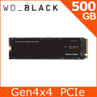WD 黑標 SN850 500G/Gen4 PCIe*4
