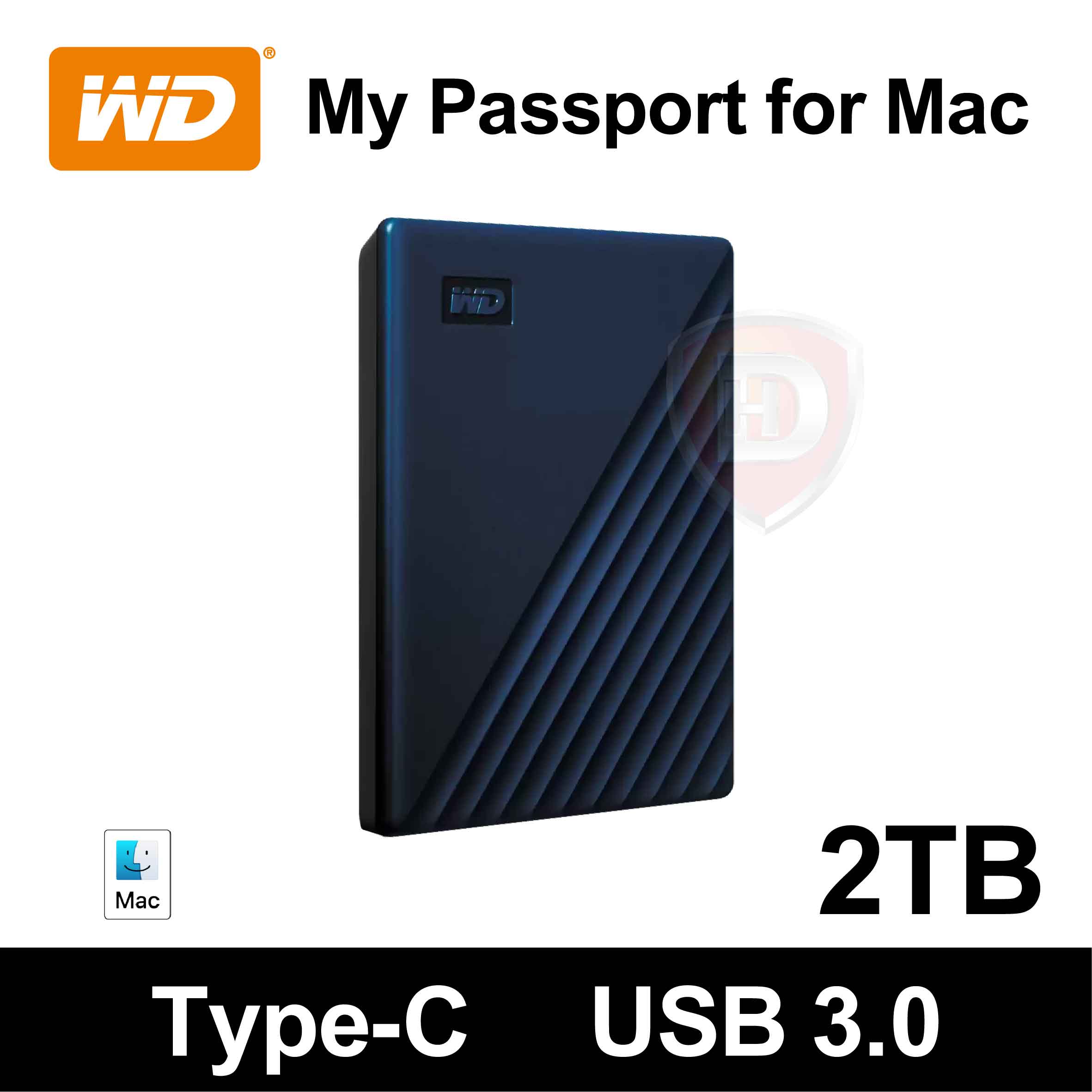 WD My Passport for Mac 2TB