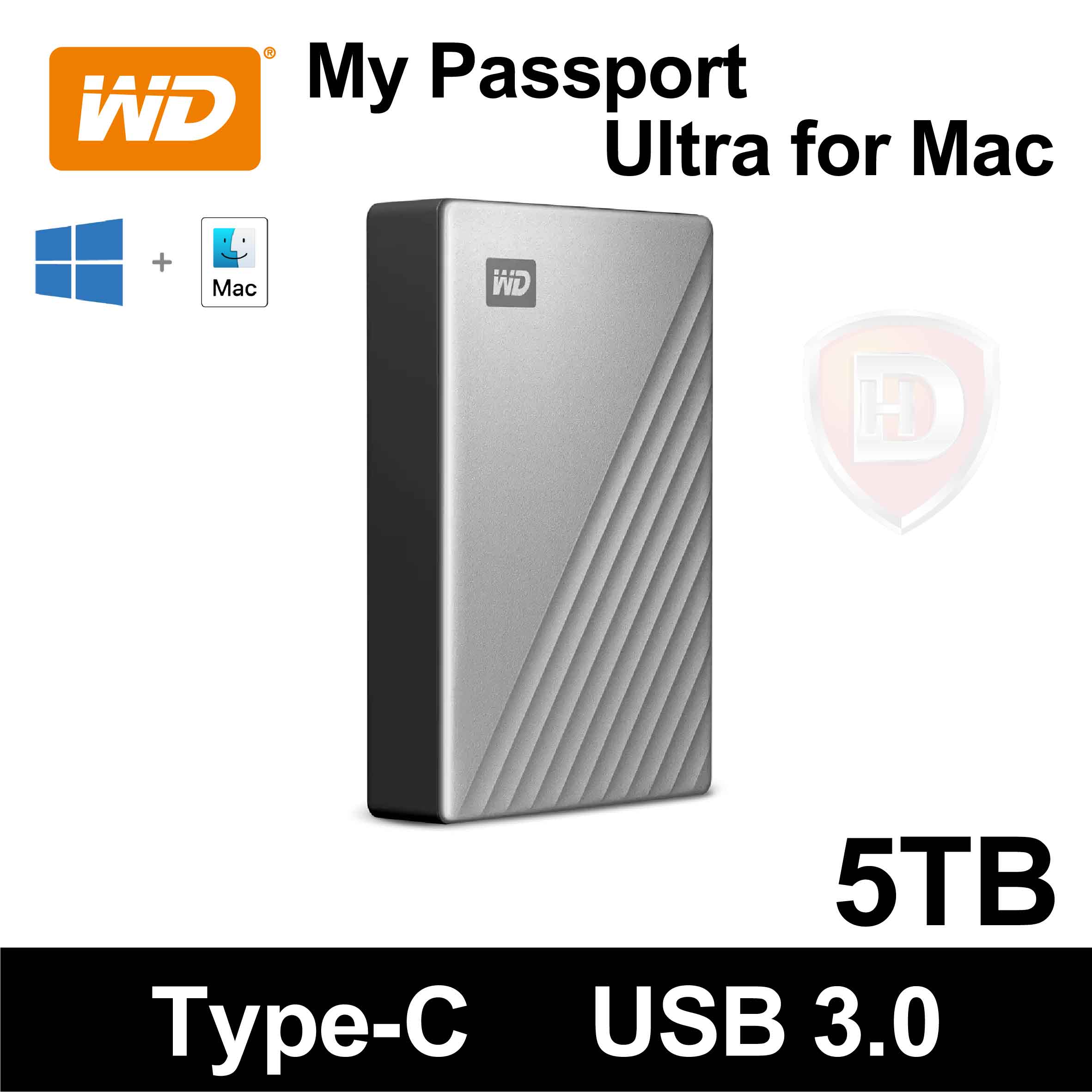 WD My Passport Ultra for Mac 5TB