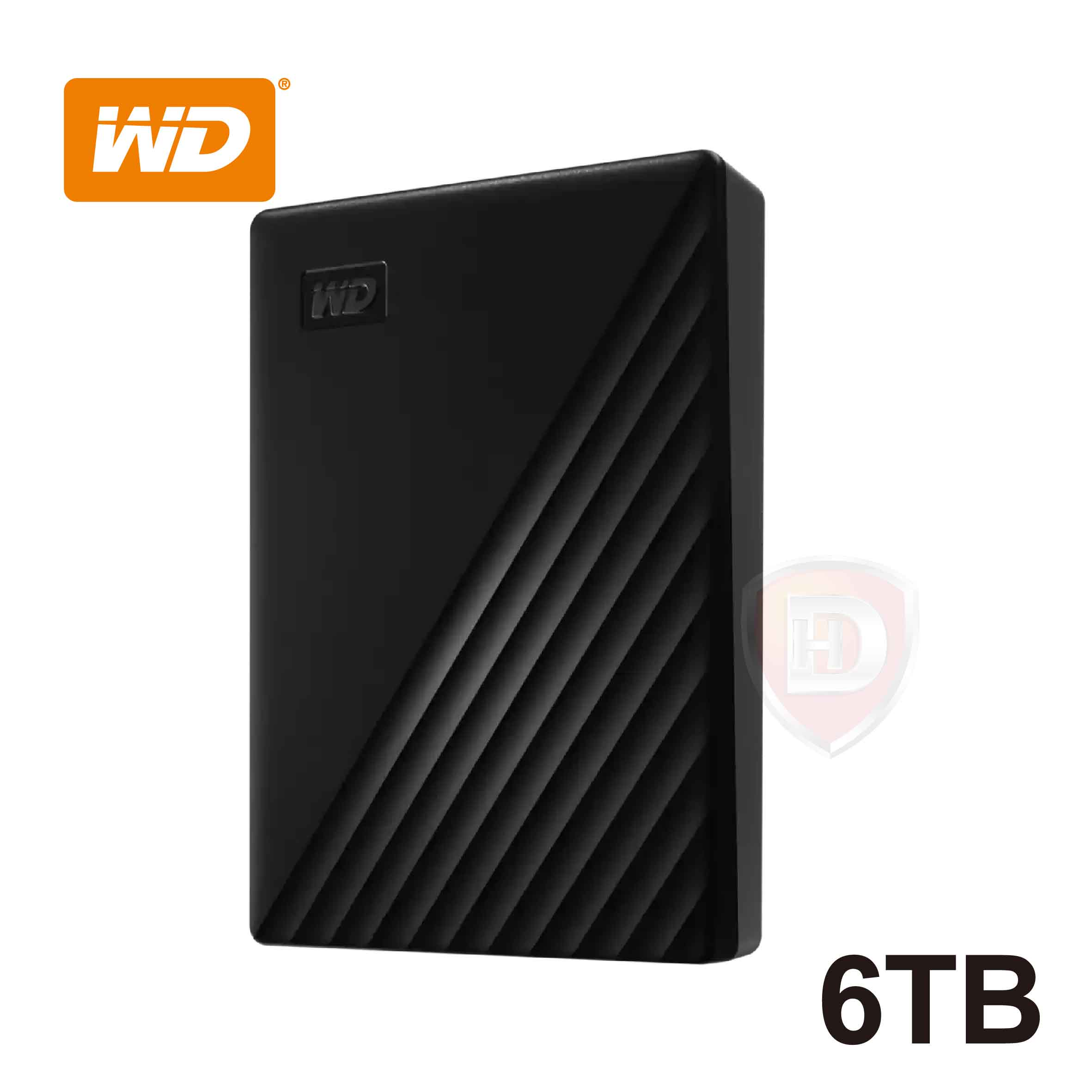 WD 6TB 黑 My Passport 2019