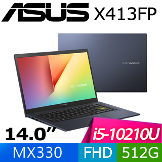 華碩 X413FP-0031K10210U(黑)