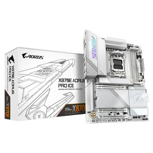 技嘉 X870E AORUS PRO ICE(冰魄白)