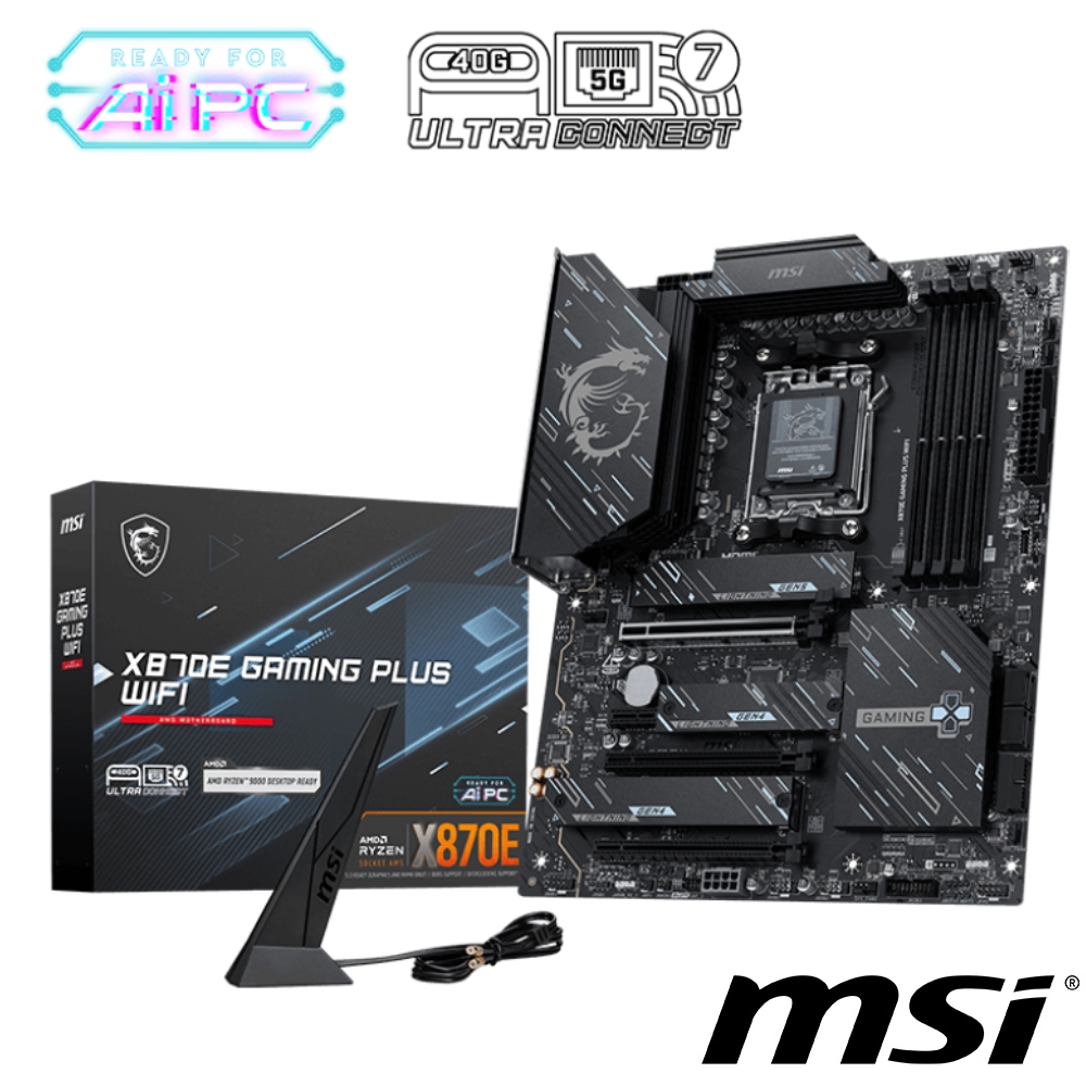微星 X870E GAMING PLUS WIF