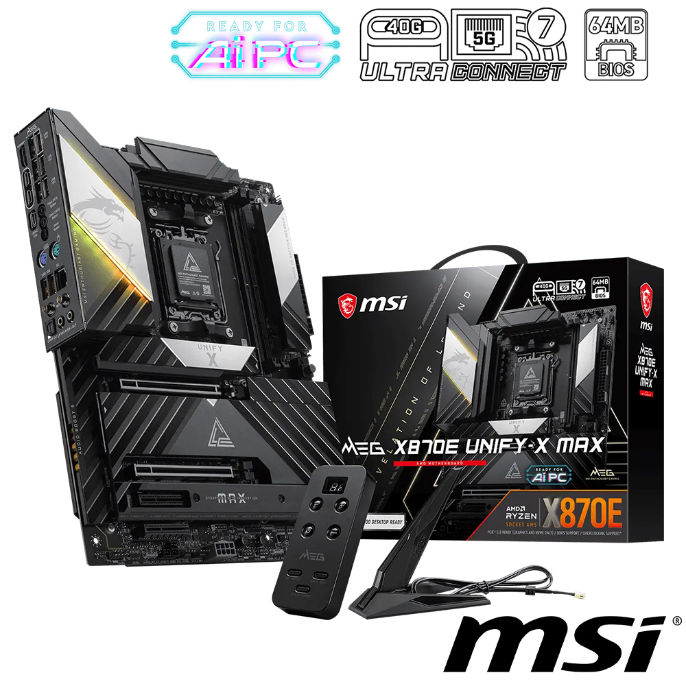 微星 MEG X870E UNIFY-X MAX