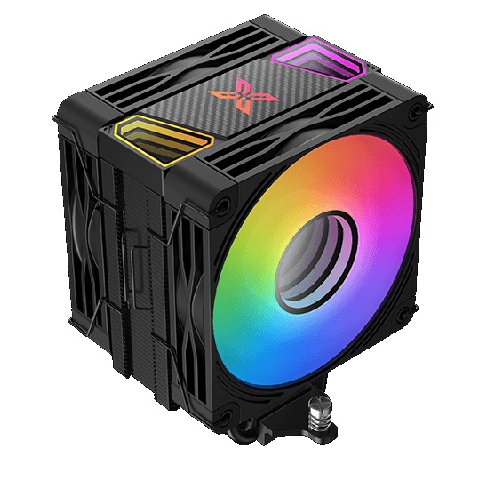富鈞Xigmatek XT402 ARGB 散熱器 黑 (單塔/四導管/雙風扇)