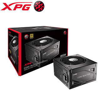 XPG CORE REACTOR 850W 雙8/金牌/全模/全日系/10年保