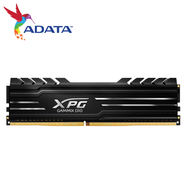威剛 XPG D10 DDR4-3200 8GB  CL16-20-20(黑色)