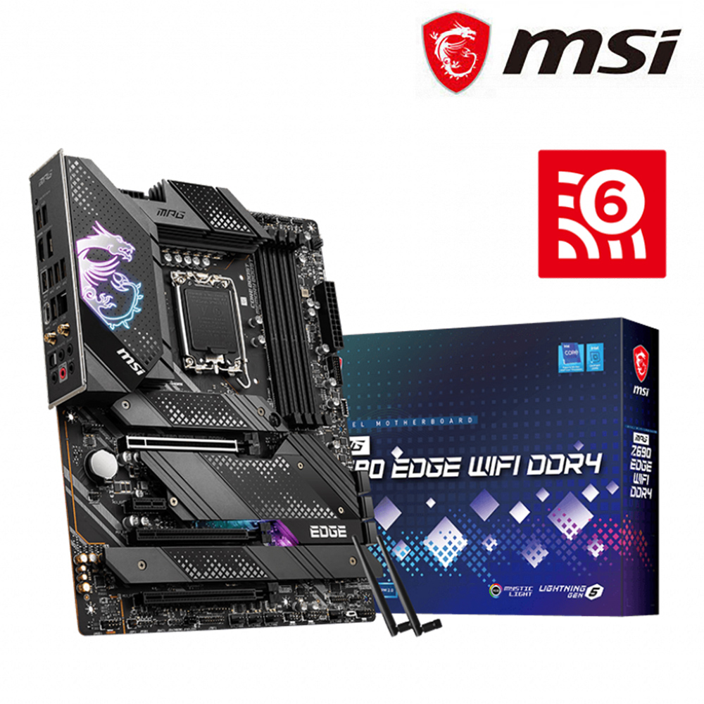 微星 Z690 EDGE WIFI DDR4