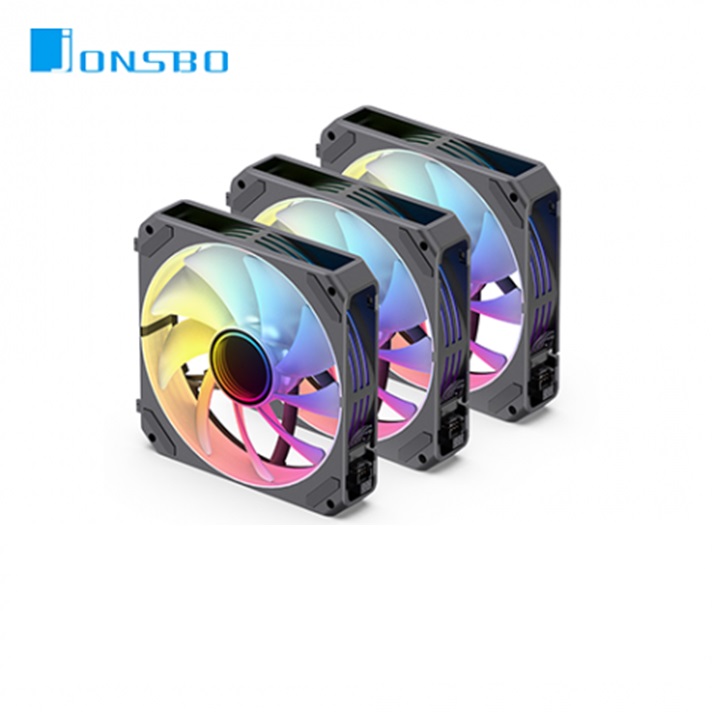 Jonsbo 喬思伯 ZG-120 3合1 魔組扇 黑