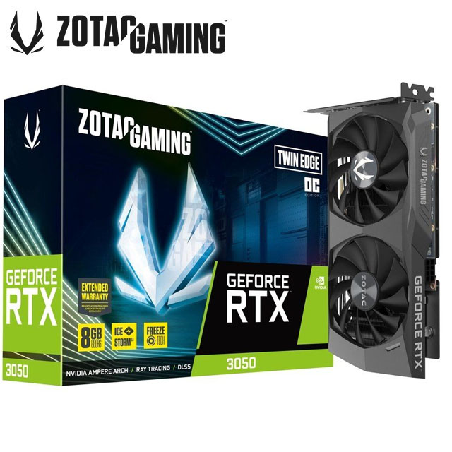 ZOTAC RTX3050 8G Twin Edge OC