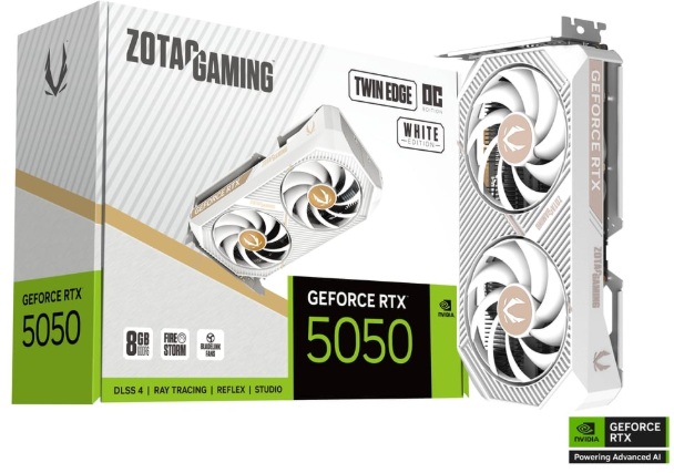 ZOTAC RTX5050 Twin Edge OC White Edition