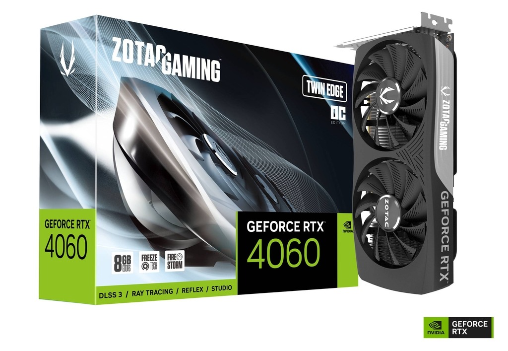 ZOTAC RTX4060 8GB Twin Edge OC
