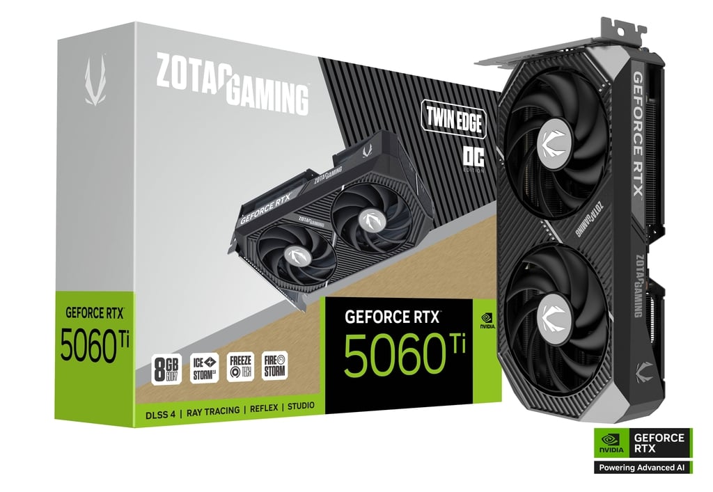 ZOTAC RTX5060Ti 8GB Twin Edge OC