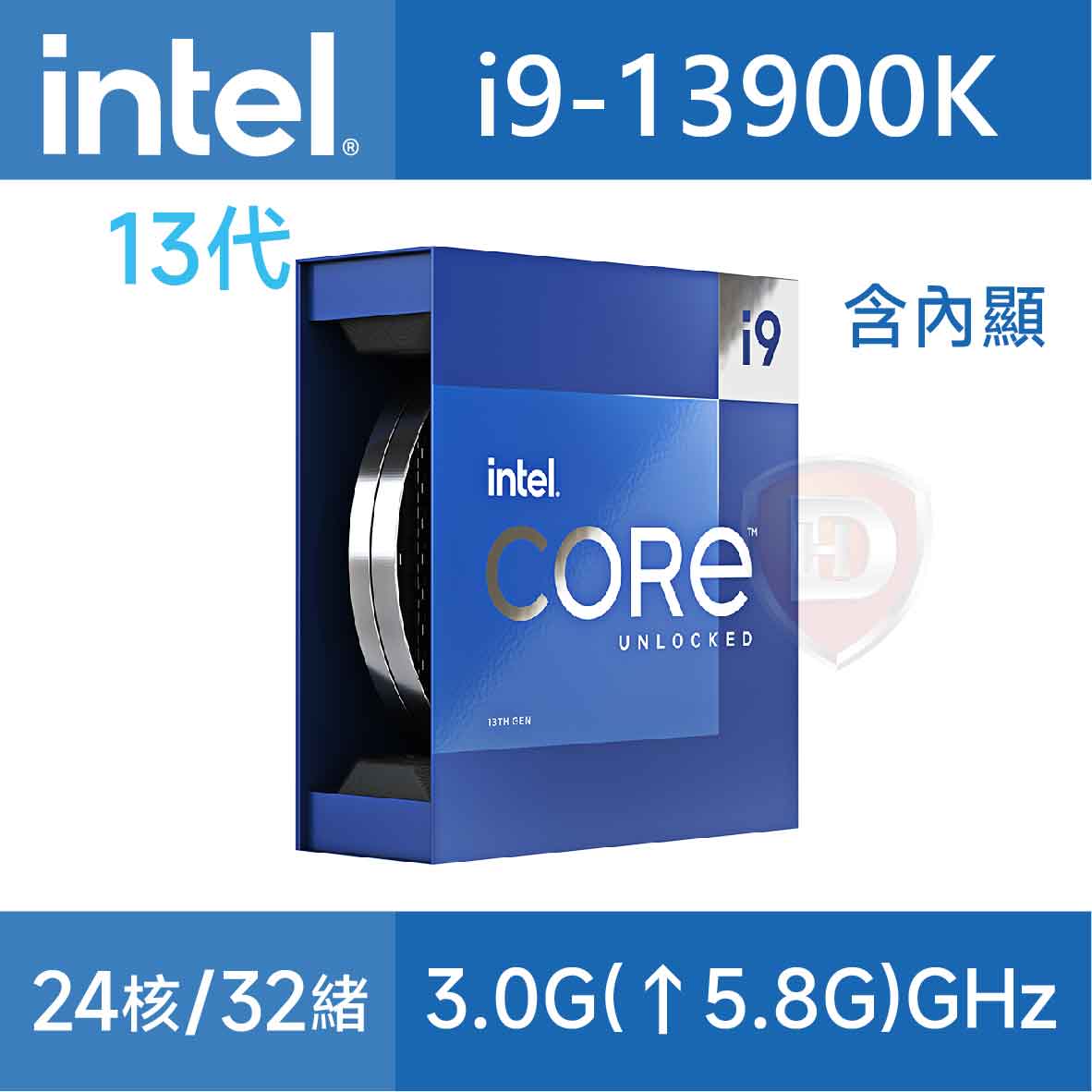 Intel i9-13900K【24核/32緒】