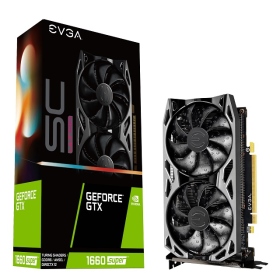 EVGA GTX1660 SUPER SC ULTRA GAMING 6G(1830MHz/20.2cm/1068/五年保)