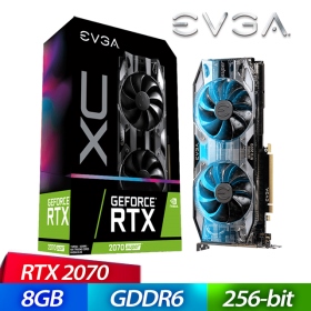 EVGA RTX2070 SUPER XC GAMING(1800MHz/27cm/3172/五年保)