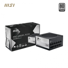 微星 PRO A850PL PCIE5 850W｝雙8/白金/全模組/ATX3.1(PCIe 5.1)
