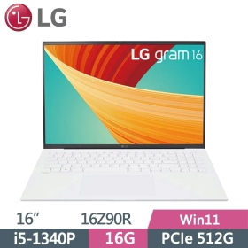 LG Gram 16Z90R-G.AA54C2 白(i5-1340P/16G/512G/16吋)