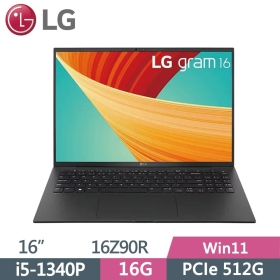 LG Gram 16Z90R-G.AA55C2 黑(i5-1340P/16G/512G/16吋)