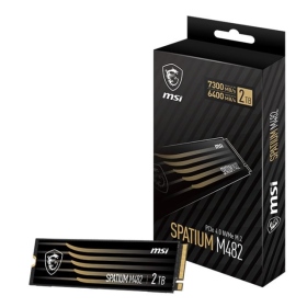 MSI SPATIUM M482 2TB PCIe M.2(讀7300M/寫6400M)【五年保】