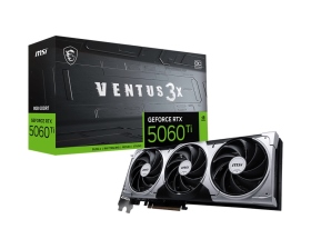 微星 RTX5060Ti 8G VENTUS 3X OC(2617MHz/31cm/三風扇/註五年)