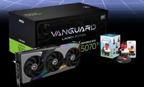 微星 RTX5070Ti 16G VANGUARD SOC LAUNCH EDITION先鋒-限量公仔
