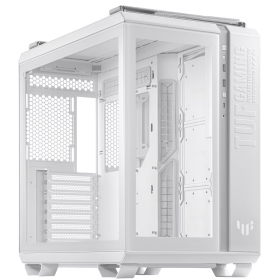 華碩 TUF Gaming GT502 White Edition (白)顯卡長40/CPU高16.3/分倉設計/顯卡支架/玻璃透側/ATX