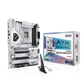 華碩 Z890 AYW GAMING WIFI W(ATX/Realtek 2.5Gb+無線/註冊五年)12+1+2相電源