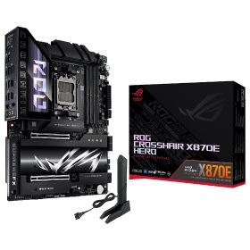 華碩 ROG CROSSHAIR X870E HERO(ATX/Realtek 5G+Intel 2.5G+Wi-Fi 7)18+2+2相