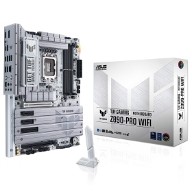 華碩 TUF GAMING Z890-PRO WIFI(ATX/Intel 2.5Gb+Wi-Fi 7/註五年/銀白版)16+1+2相