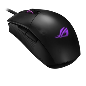 華碩 ROG STRIX IMPACT II 電競光學滑鼠/有線/6200dpi/側鍵/輕量化79克/RGB