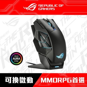 華碩 TUF Gaming M3 Gen II 電競滑鼠/有線/Aura Sync RGB/輕量化59g/8000dpi/抗菌