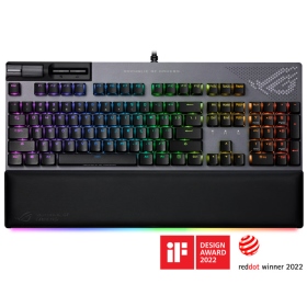 華碩 Flare II Animate PBT 機械電競鍵盤/有線/PBT/茶軸/可換軸/中文/櫻桃/Rgb