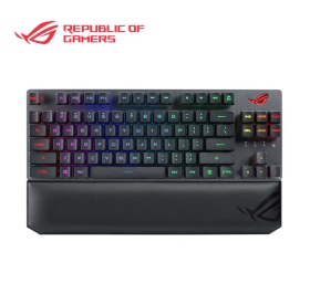 華碩 Rog Strix Scope Rx Tkl Wireless Dx 無線機械式鍵盤/無線三模/光軸（青）/中文/手托/Rgb