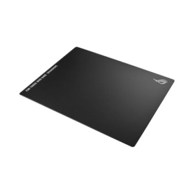 華碩 ROG MOONSTONE ACE L 黑 玻璃鼠墊/防衝擊、防刮鋼化玻璃/防滑底座/500 x 400 x 4 mm