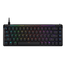 華碩 ROG Falchion Ace HFX 65% 磁軸電競鍵盤/有線/8000Hz輪詢率/五層消音結構