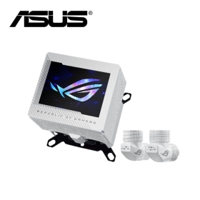 華碩 ROG RYUJIN III WB WHT 白龍神三代 水冷頭/3.5吋液晶/Asetek/厚:5.5/3年